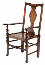 BODGER CHIPPENDALE SOLID SPLAT CHAIR