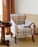 COLEFAX AND FOWLER LEWIS PLAID FABRIC