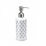 ROY KIRKHAM FINE BONE CHINA | BLUE HEARTS SET OF 2 SOAP DISPENSER