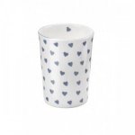 ROY KIRKHAM FINE BONE CHINA | BLUE HEARTS SET OF 2 TUMBLERS