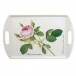 ROY KIRKHAM BONE CHINA | ROSA REDOUTE SMALL MELAMINE TRAY