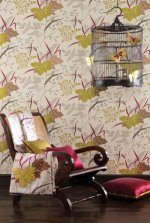 Nina Campbell Sylvana Arboretum Wallpaper