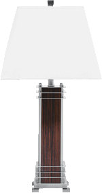 Balfour Table Lamp Zebrano