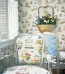 Thibaut Spring Lake Birdcage Wallpaper