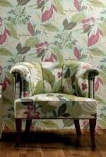 Nina Campbell Perroquet Chardon Fabric