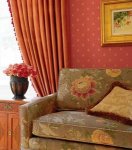 Thibaut Castle Pine Chestnut Wallpaper
