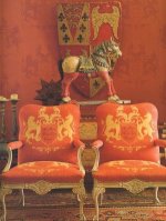 Andrew Martin Magna Carta Fabric