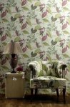 Nina Campbell Perroquet Chardon Wallpaper