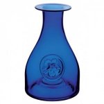 DARTINGTON CRYSTAL FLOWER BOTTLE PRIMROSE BLUE