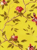 ZOFFANY MANCHU : CITRINE WALLPAPER
