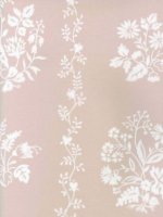 ZOFFANY MEADOW : ROSE WALLPAPER