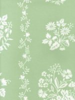 ZOFFANY MEADOW : AQUA WALLPAPER