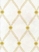 ZOFFANY STARFLOWER : YELLOW WALLPAPER