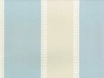 ZOFFANY ROMAN STRIPE : BLUE WALLPAPER