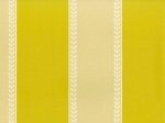 ZOFFANY ROMAN STRIPE : YELLOW WALLPAPER