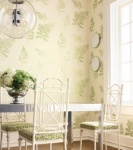 Thibaut Filigree Fougere  Wallpaper