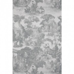 NOBILIS TOILES DE JOUY ET FLEURS SERMENT D'AIMER WALLPAPER