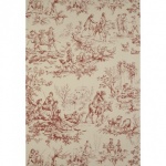 NOBILIS TOILES DE JOUY ET FLEURS LE MEUNIER WALLPAPER