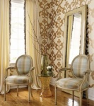 Thibaut Filigree Henson  Wallpaper