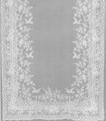 Anna French Ivory Birds Panel Woven Silk