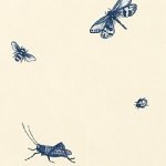 Thibaut Toile Resource Vol II Ladybug Wallpaper