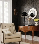 Thibaut Filigree Maison Damask  Wallpaper