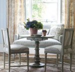 GP & J BAKER MARWOOD VELVETS -  ASTLEY STRIPE VELVET  FABRIC