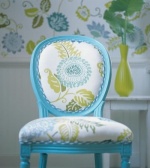 Thibaut Waterlily Mimosa Fabric