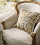 Thibaut Residence Nadia Trellis Stripe Fabric