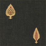 Thibaut Tamarind Palmette Wallpaper