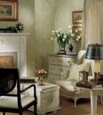 Thibaut Toile Portfolio Paysannerie Wallpaper