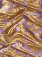 ZOFFANY DACIER AUBERGINE WALLPAPER