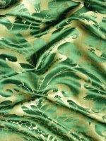 ZOFFANY DACIER EMERALD WALLPAPER