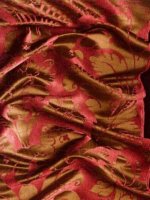 ZOFFANY DACIER RED WALLPAPER