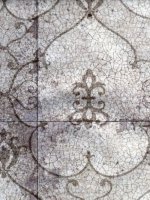 ZOFFANY ROCOCO MIRROR - SILVER WALLPAPER