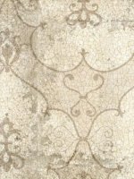 ZOFFANY ROCOCO MIRROR - OYSTER WALLPAPER