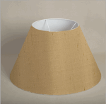 ALEXANDERS FRENCH DRUM OLD BAMBOO SILK SHADE