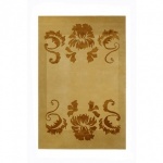 NOBILIS ACANTHE ARABESQUE RUG (GOLD, 2 x 3)