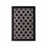 NOBILIS MING RUG (BLACK AND GREY, 1.8 x 2.7)