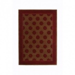 NOBILIS MING RUG (RED AND GOLD, 1.6 x 2.3)