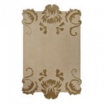 NOBILIS ACANTHE SILHOUETTE RUG (GOLD, 2 x 3)