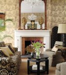 Thibaut Tea House Tea House Damask Wallpaper