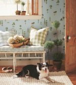 Thibaut Cantebury Shelbourne Wallpaper