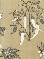 ZOFFANY TRADE ROUTES CHILLI PEPPERS 2 WALLPAPER