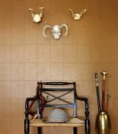 Thibaut Texture Resource Vol 3 Tuscany Leather Wallpaper
