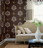 Thibaut Waterlily Waterloo Wallpaper