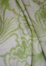 Borderline Water Lily Fabric
