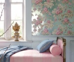 Anna French Wildflora Bird In The Bush Wallpaper