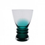 DARTINGTON CRYSTAL AURA FOREST WIDE VASE