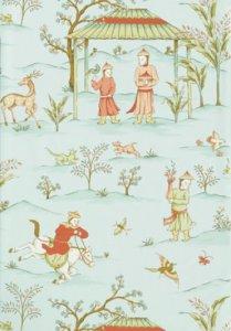 Thibaut Shangri-La  Ting Yuan Fabric